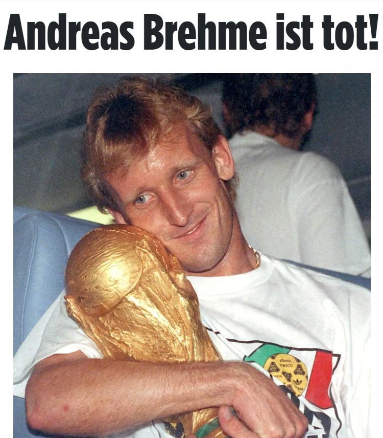 哀悼！德国国家队功勋球员，传奇球星布雷默去世