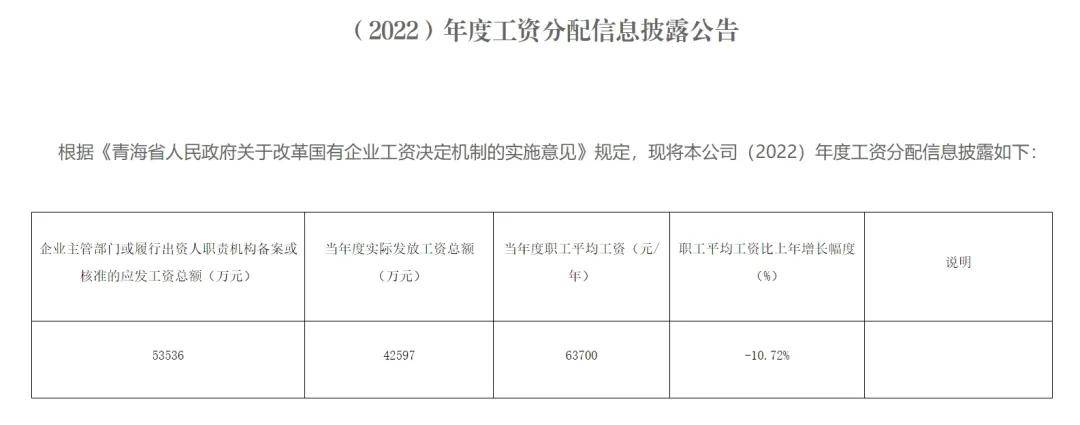 西宁特钢职工年均工资下降超10%!