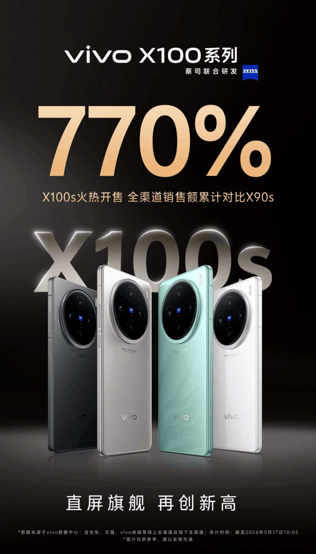 搭载灭霸同款影像力，vivo X100s和X100s Pro开售
