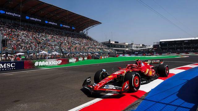 F1墨西哥:塞恩斯极强 佩雷斯和皮亚斯特里双双爆冷