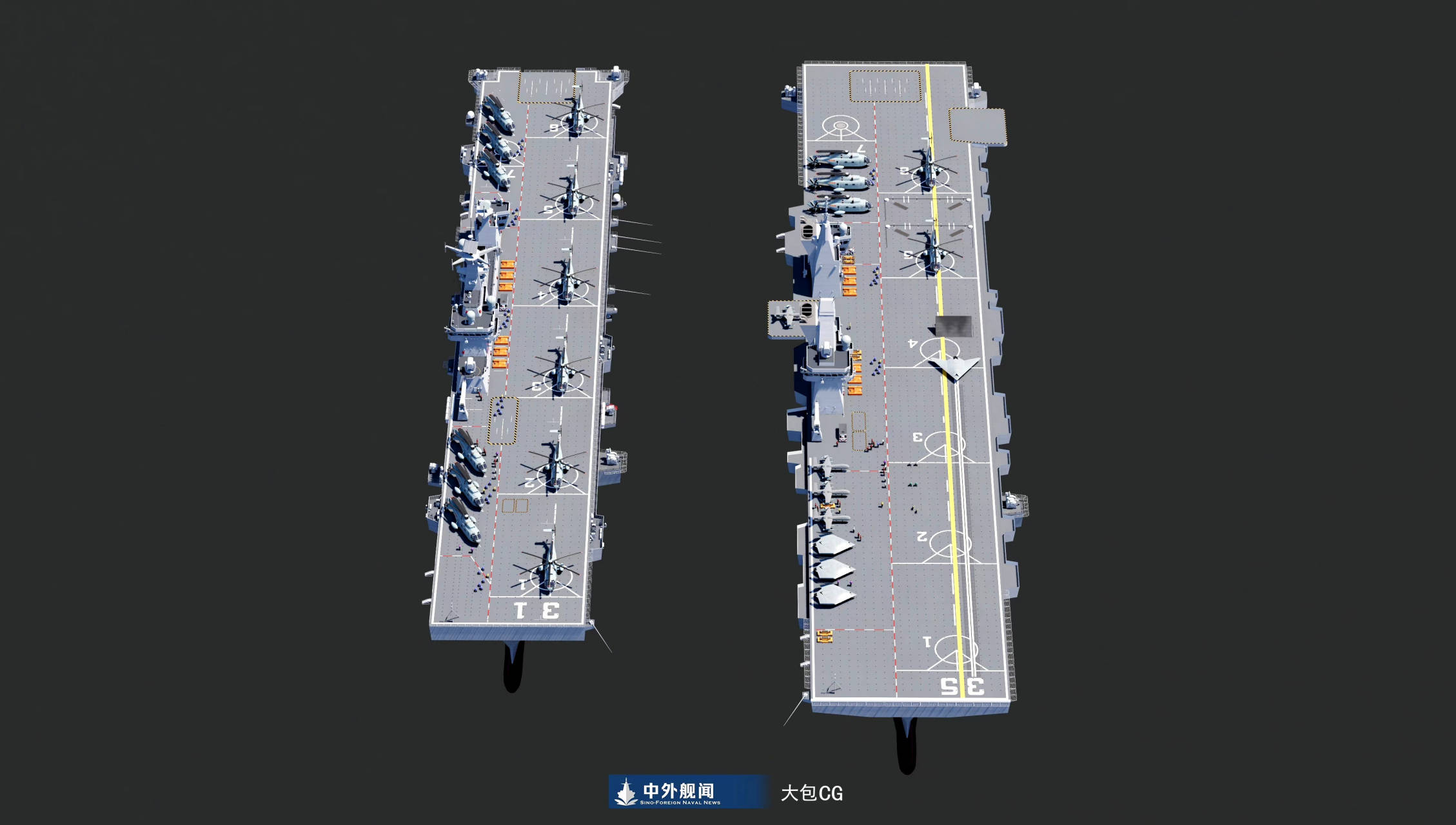 2030年的中国海军会是什么样？4艘航母，16艘055万吨大驱