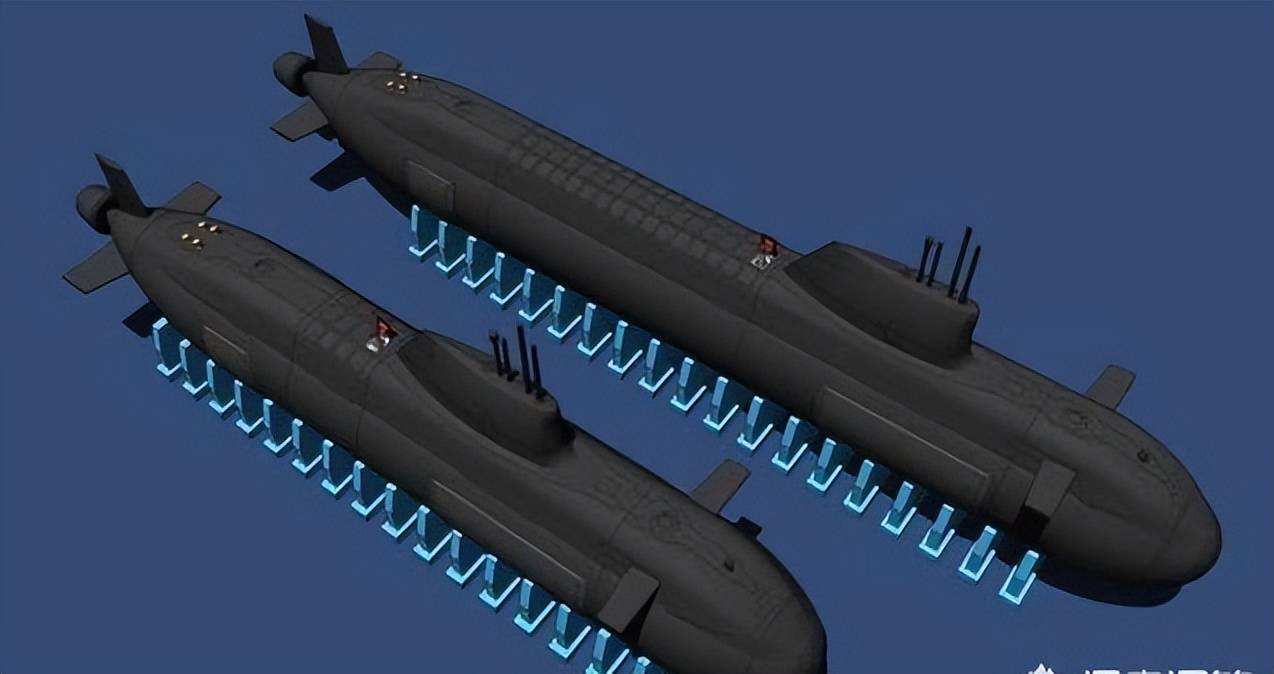 中方核潜艇下饺子，093型核潜艇大改型亮相，进入了爆发阶段