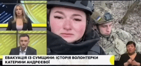 俄罗斯美女记者踩中地雷被炸死，乌女记者直播被无人机袭击惨叫？