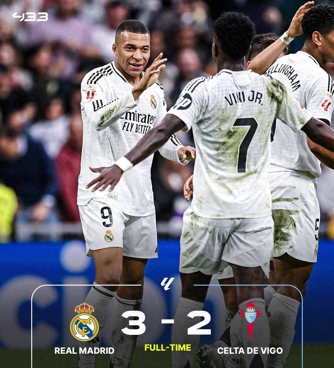 “西班牙足球甲级联赛皇马3-2巴萨2-1马