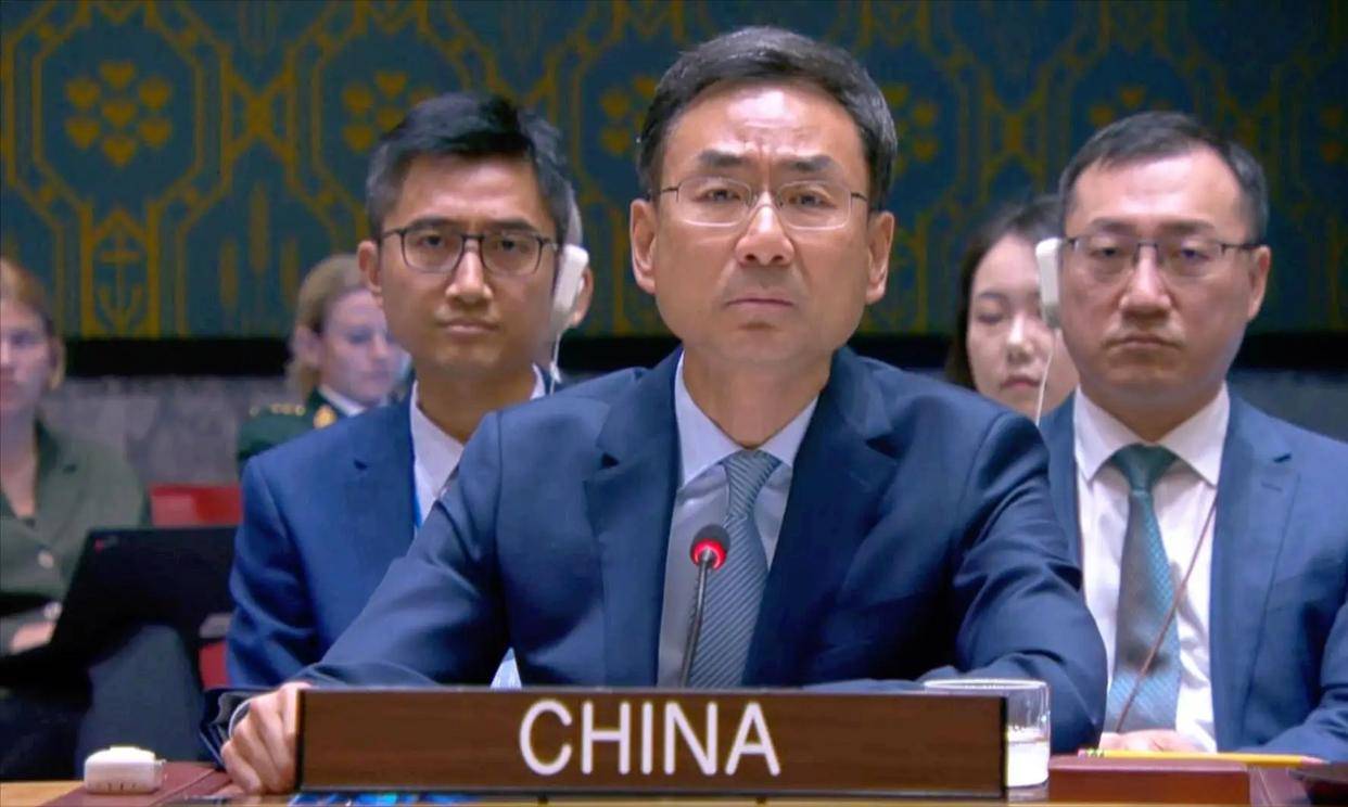 英舰闯台湾海峡当天，耿爽在联合国以牙还牙，宣布马岛属于阿根廷