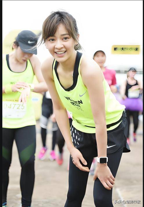 42岁陈意涵跑成了少女：凡事不过8公里是治愈一切的良药