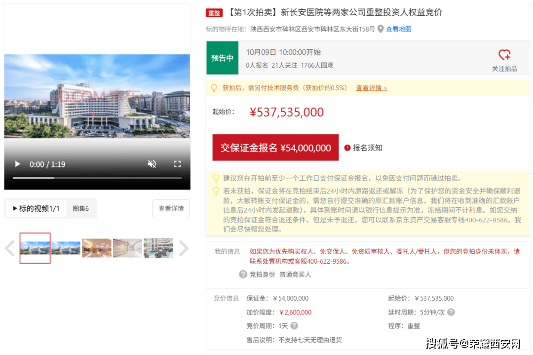 西安这些曾经的行业龙头如今已上架拍卖！