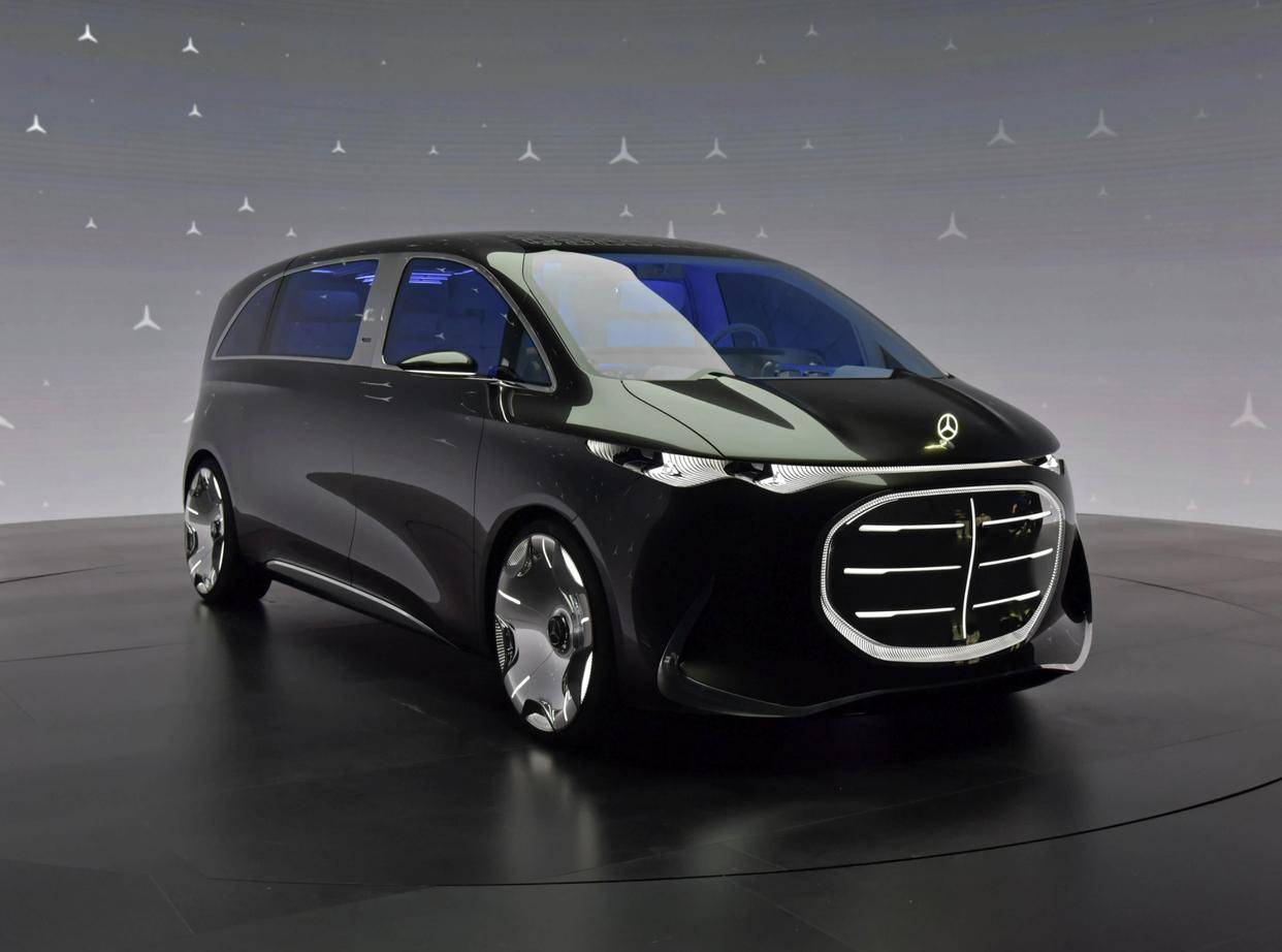 梅赛德斯全新MPVVANEA纯电架构支持800V平台配双电机