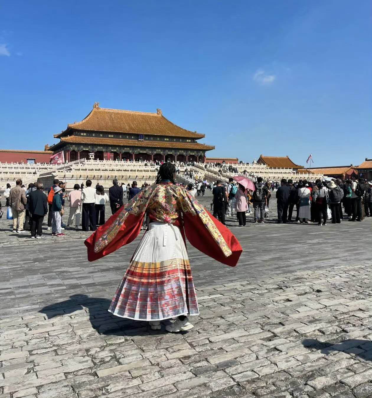 原创             高芙直言中国为自己的福地，武网夺冠后笑言希望明年再赴故宫还愿