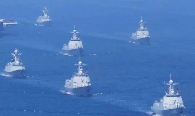 拥有3艘航母,53艘驱逐舰,106艘护卫舰,全球第二海军没有悬念