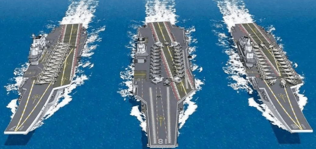 巨龙亮剑!福建舰震撼入列,美媒用“百年差距”4个字评价,酸味都要溢出屏幕