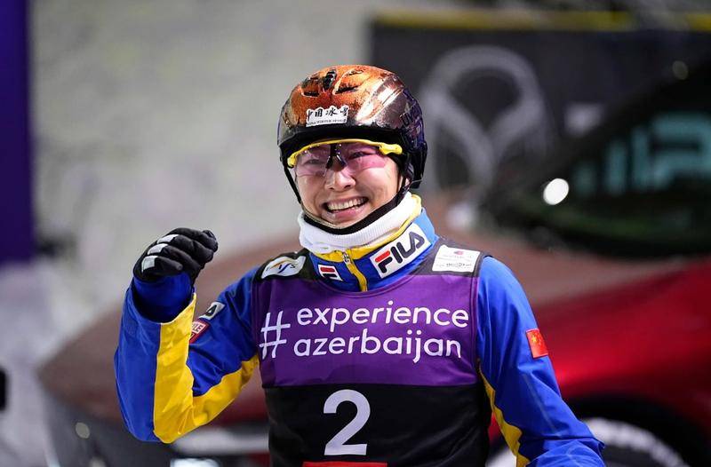 徐梦桃获得自由式滑雪世界杯卢卡站金牌 夺赛季首冠