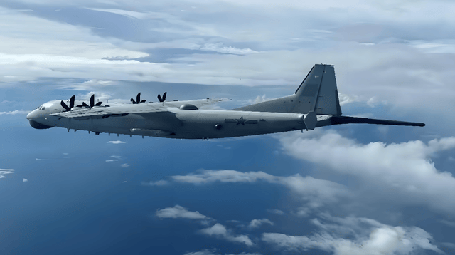 中国反潜巡逻机远海训练遭外军“拦截”，为何没有战机护航？