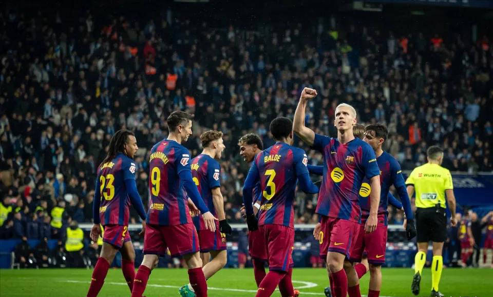 “回归强势全场焦点！巴萨真正核心奥尔莫伤愈