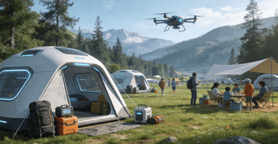 远方露营经济的核心密码与发展全景新葡京博彩利多星智投：不止诗和(图1)