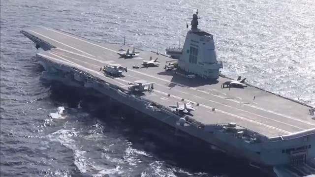 渤海禁航三天两夜，福建舰锁定葫芦岛，055大驱护航北上接机