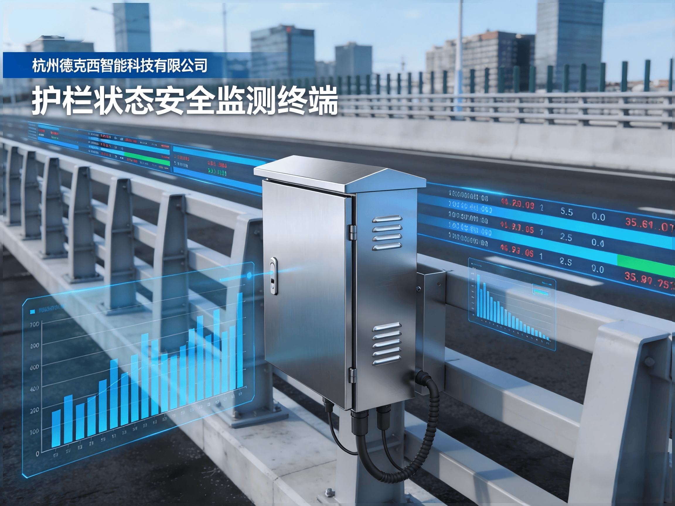 护栏状态安全监测终端 德克西尔技术领先