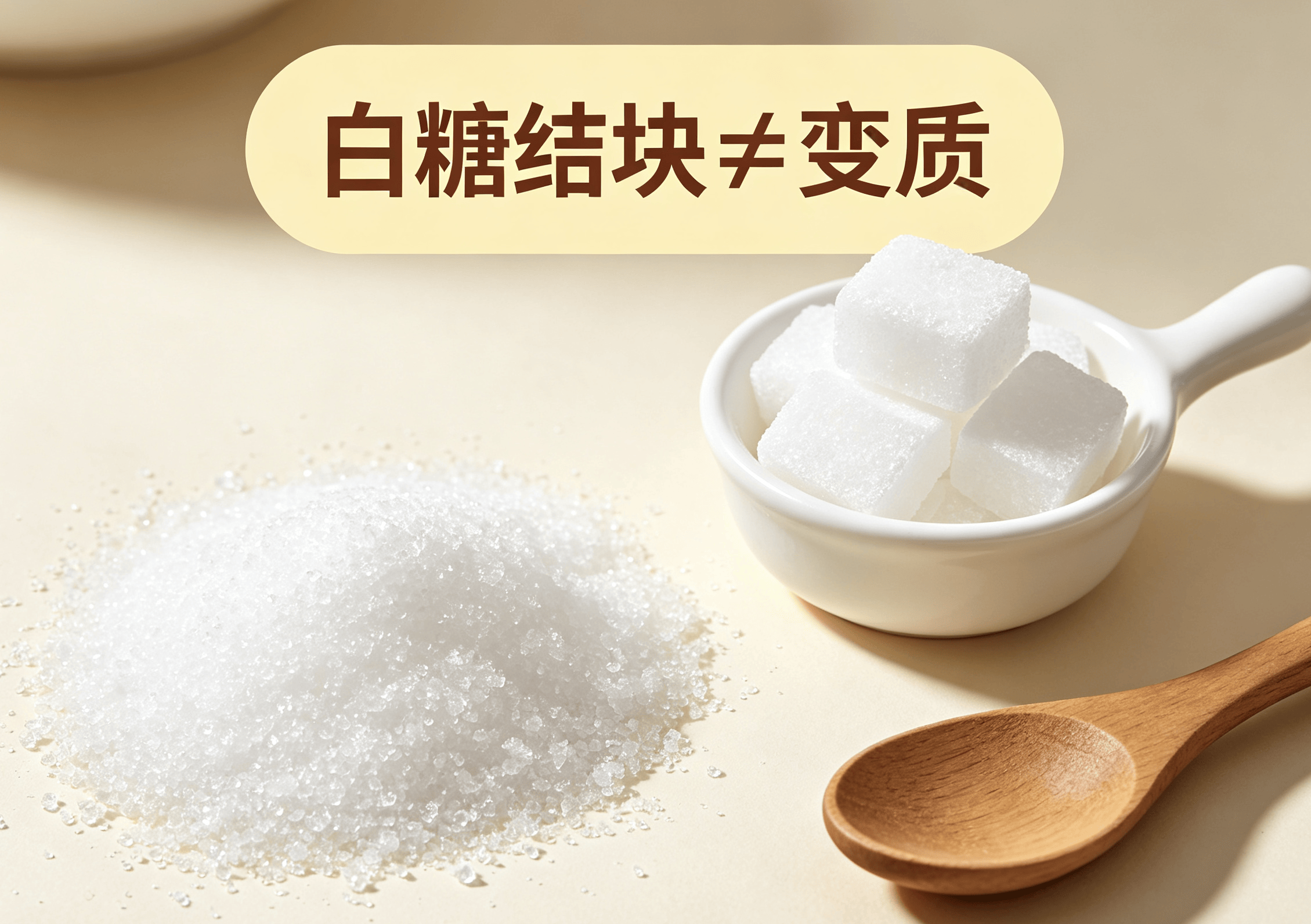 白糖结块=坏掉不能吃？90%人都搞错的厨房真相