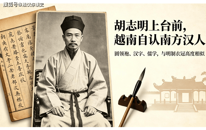 
        胡志明之前的越南，他们自称是南方汉人，是小明朝