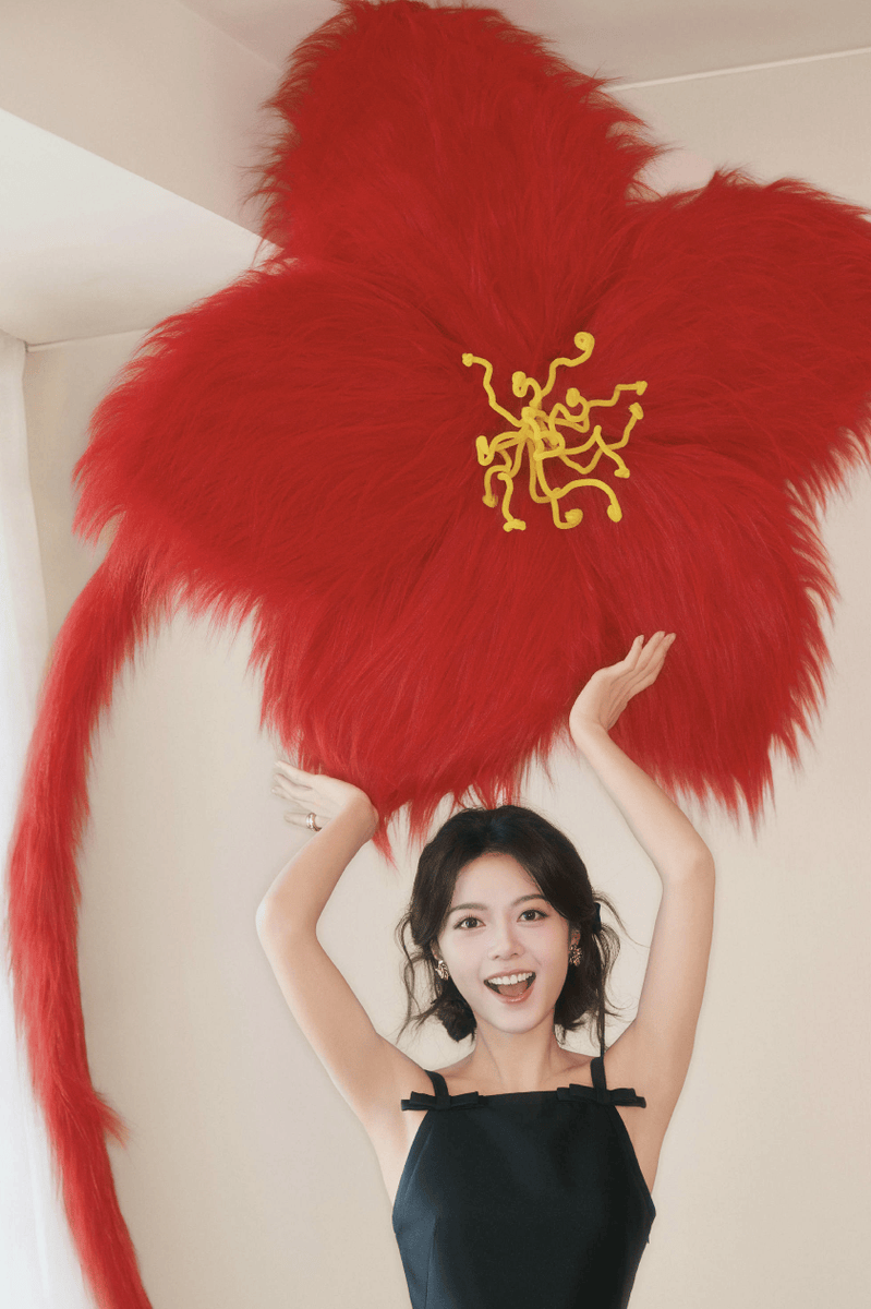 赵今麦双手捧脸笑意盈盈 神态灵动气质鲜活