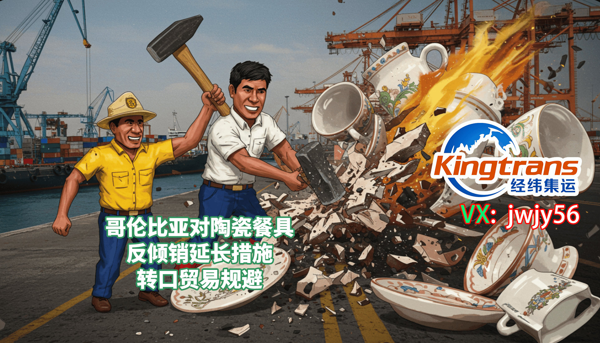 半岛体育入口惊天秘密第三国转口贸易原来是这样“瞒天过海”的陶瓷餐具出口哥伦比亚不再难(图3)