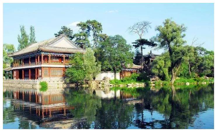 英国公布的圆明园被毁前照片千亩园PG电子app林景观堪称人间仙境(图10)