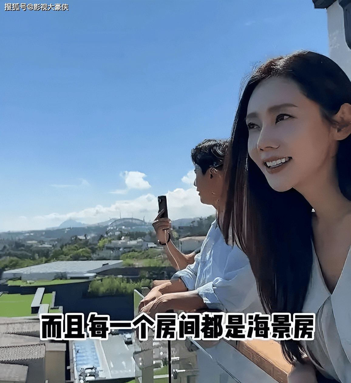 秋瓷炫一家韩国济州岛度假，住200平豪华海景房却连一张床都没有