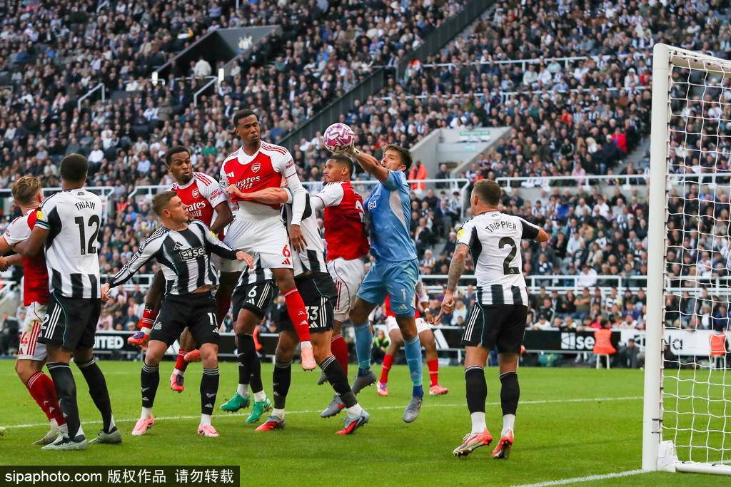 英超-梅里诺破门加布里埃尔补时绝杀 阿森纳2-1逆转纽卡