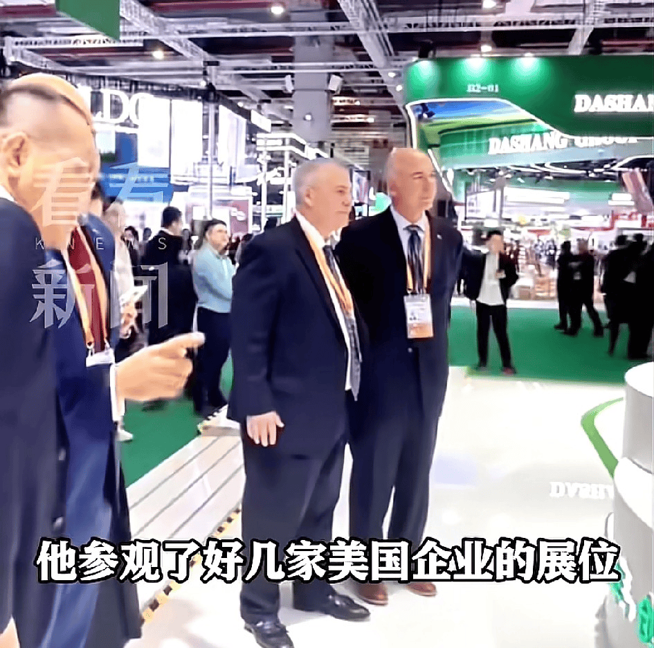 美国谷物协会主席，看到上海进博会后惊呆了，只想签单。