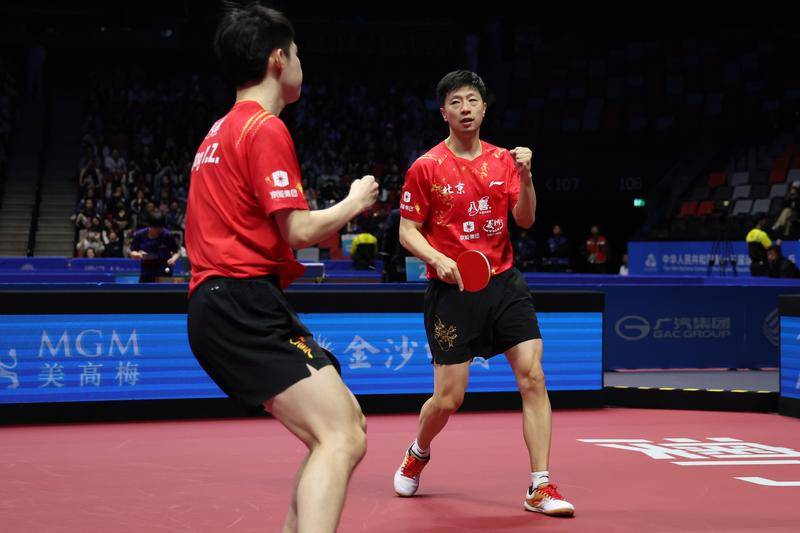 全运会乒乓球：马龙双打得分北京3-0广东进决赛 陈梦助山东3-2晋级