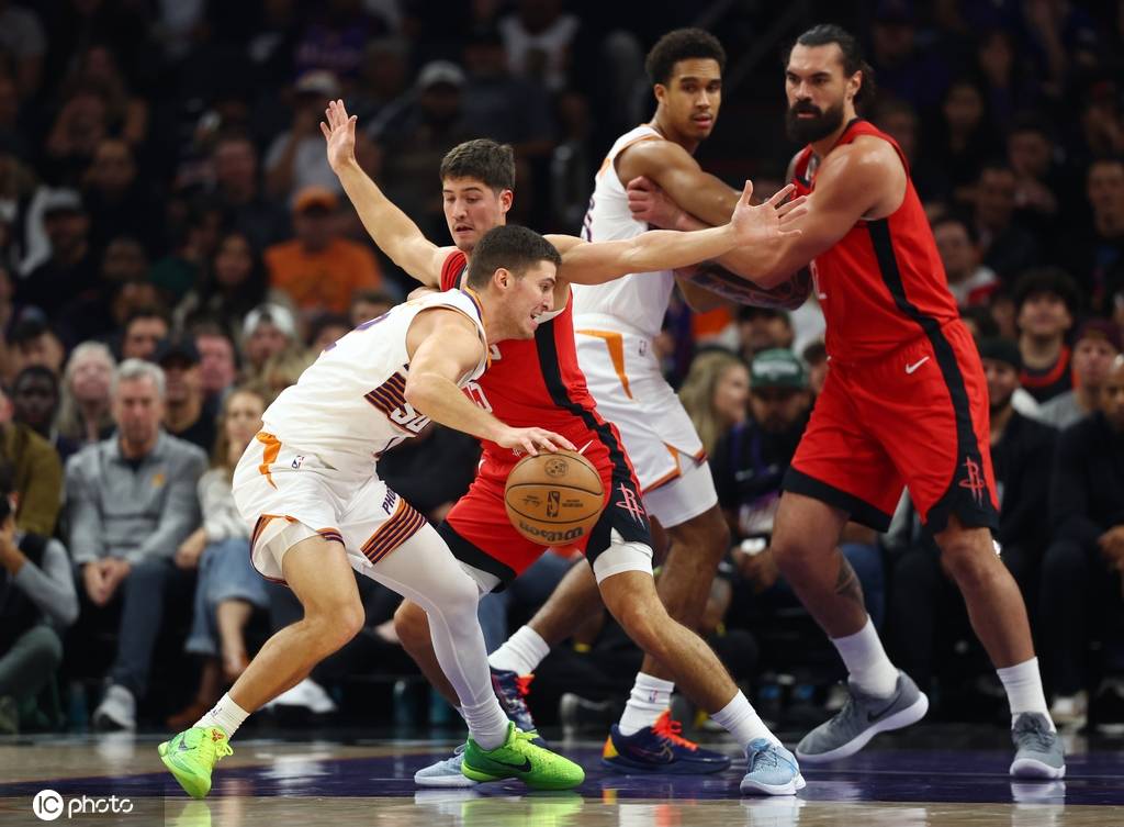 杜兰特缺阵阿门28+7+8 狄龙29分火箭射落太阳