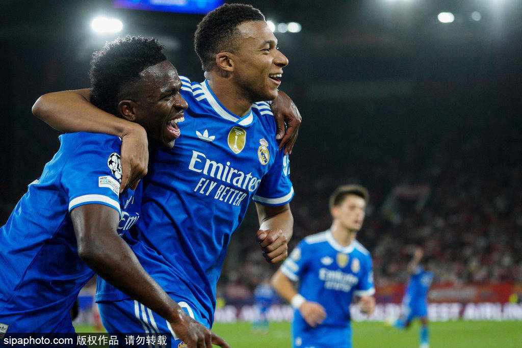 西甲-姆巴佩7分钟戴帽+大四喜 皇马4-3奥林匹亚科斯