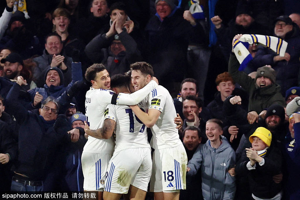 英超-托辛失误送礼田中碧世界波 切尔西1-3利兹联两轮不胜