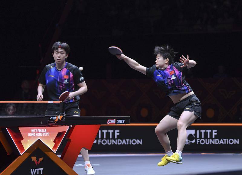 WTT总决赛:孙颖莎4-0王艺迪进八强 林诗栋蒯曼均横扫晋级
