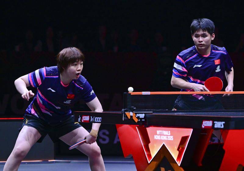 WTT香港总决赛-林诗栋/蒯曼1-3林仲勋/申裕斌 无缘混双决赛