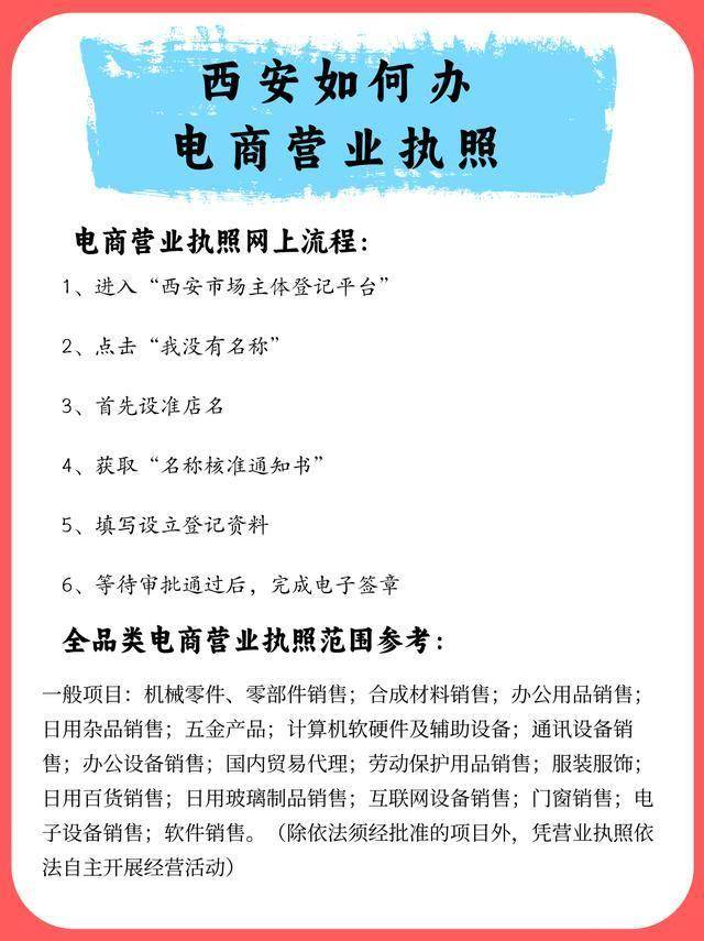 做电商怎么注册营业执照