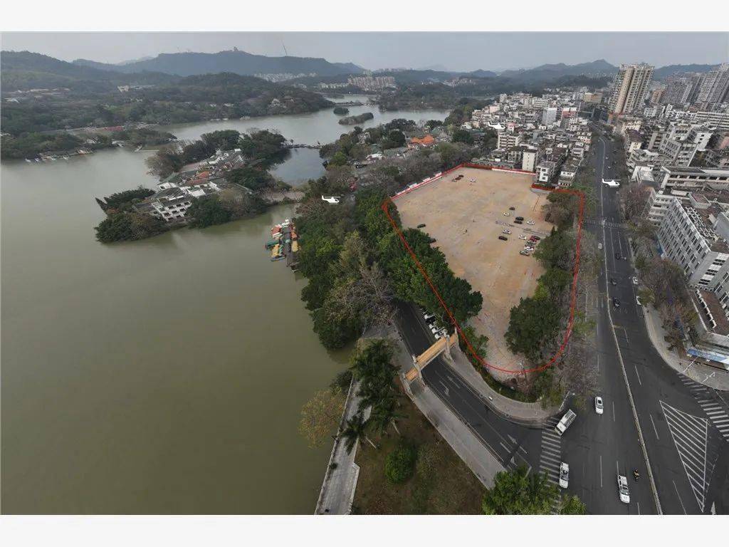 JN江南平台被拆的老惠州青少年宫和鹅城大剧院地块被拍了(图3)