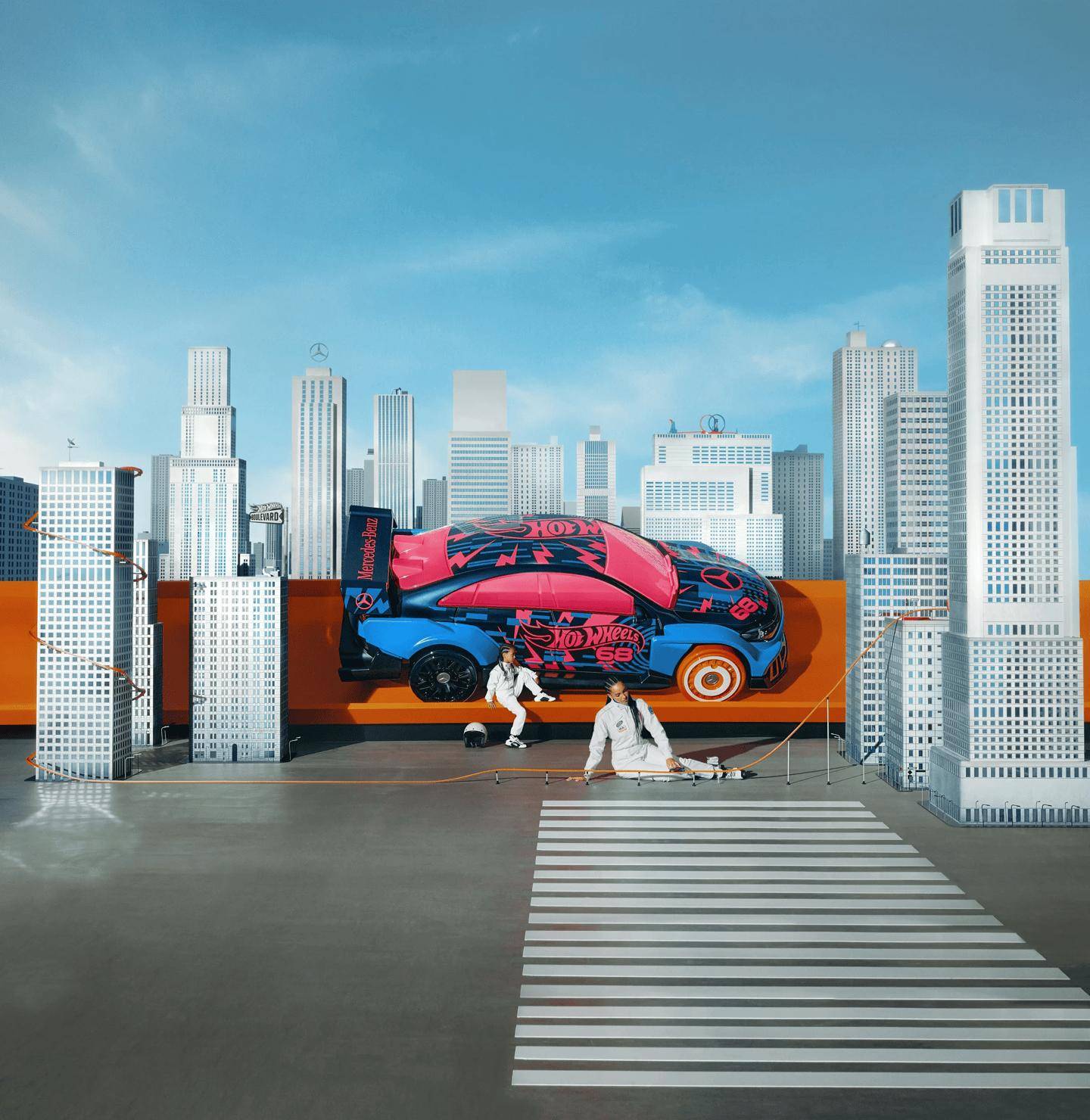 奔驰发布“成年人的玩具”：Hot Wheels 版 CLA 概念车亮相