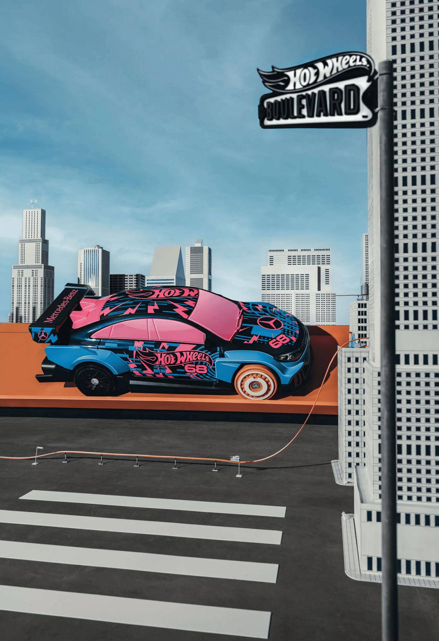 奔驰发布“成年人的玩具”：Hot Wheels 版 CLA 概念车亮相