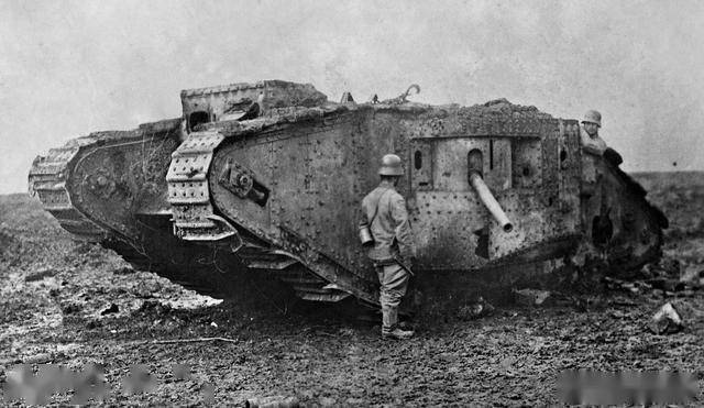 英国装甲战斗车辆（18）：1916年首批量产的“菱形”坦克
