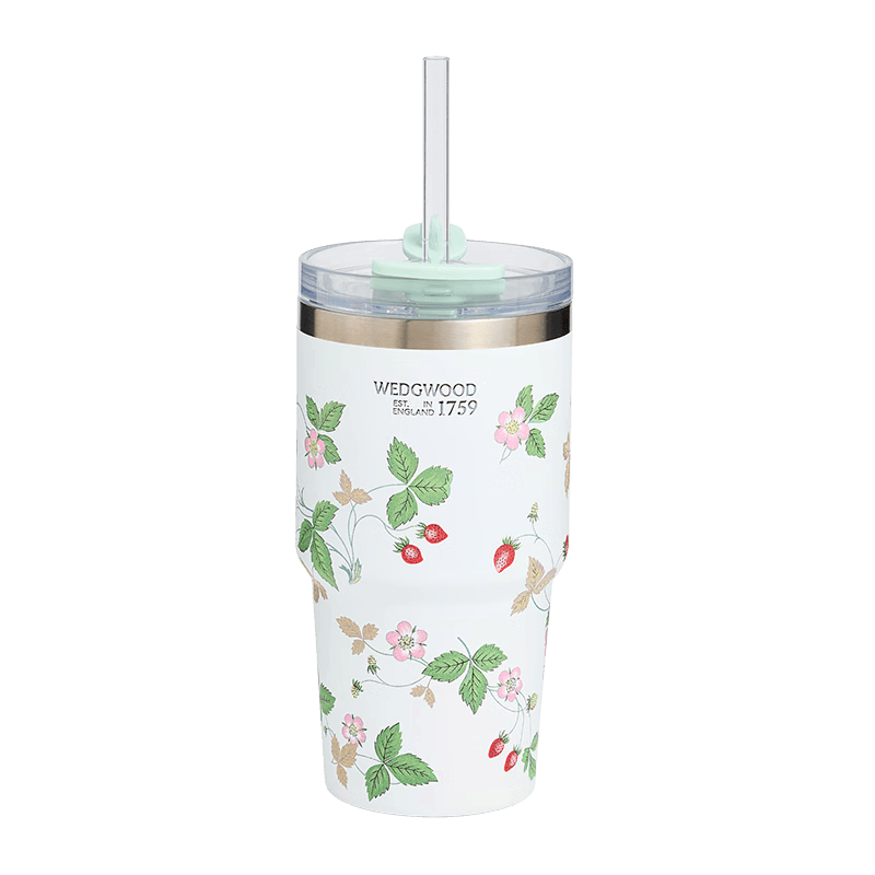 提升生活品位的秘密武器：Wedgwood野草莓吸管杯