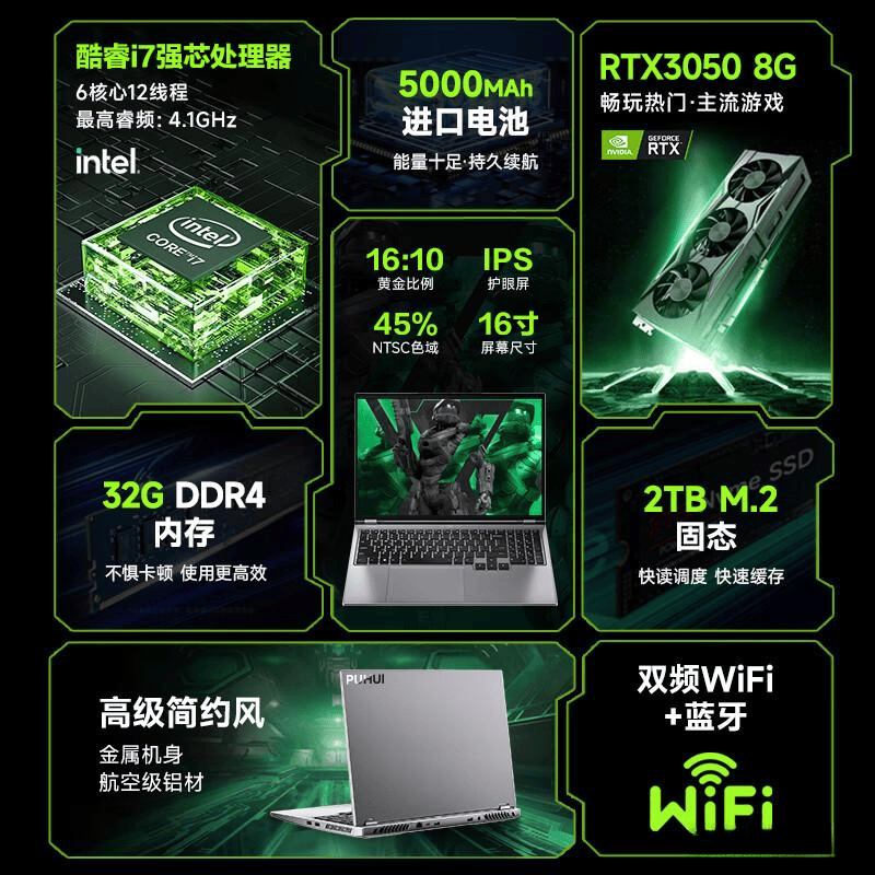 普惠优品轻薄笔记本评测：高性价比的多样选择满足不同需求(图1)