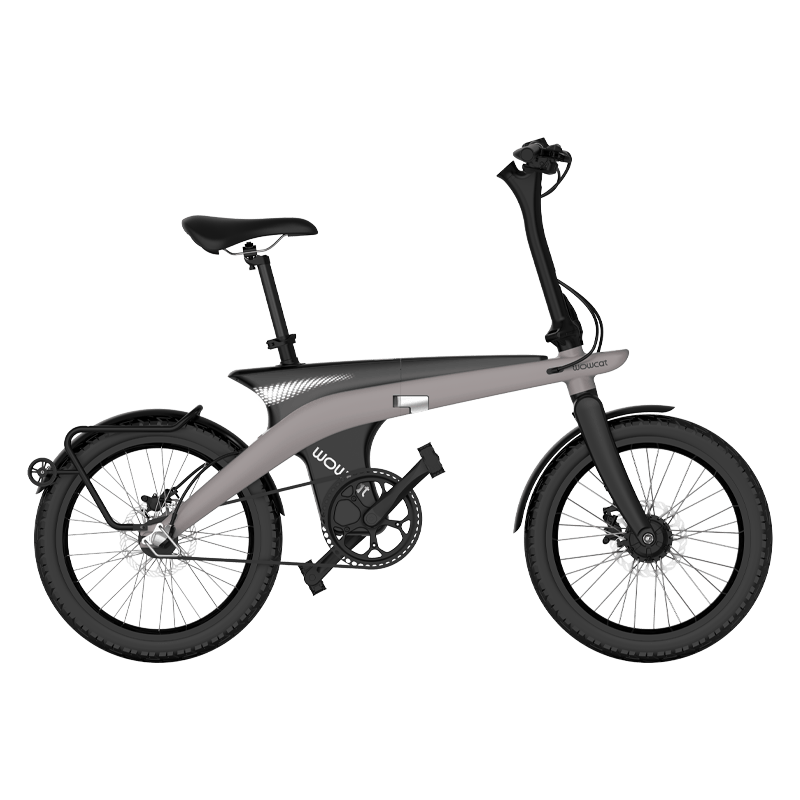 WOWCATTEC7电助力自行车:户外骑行的智能选择续航80KM的高端体验(图1)