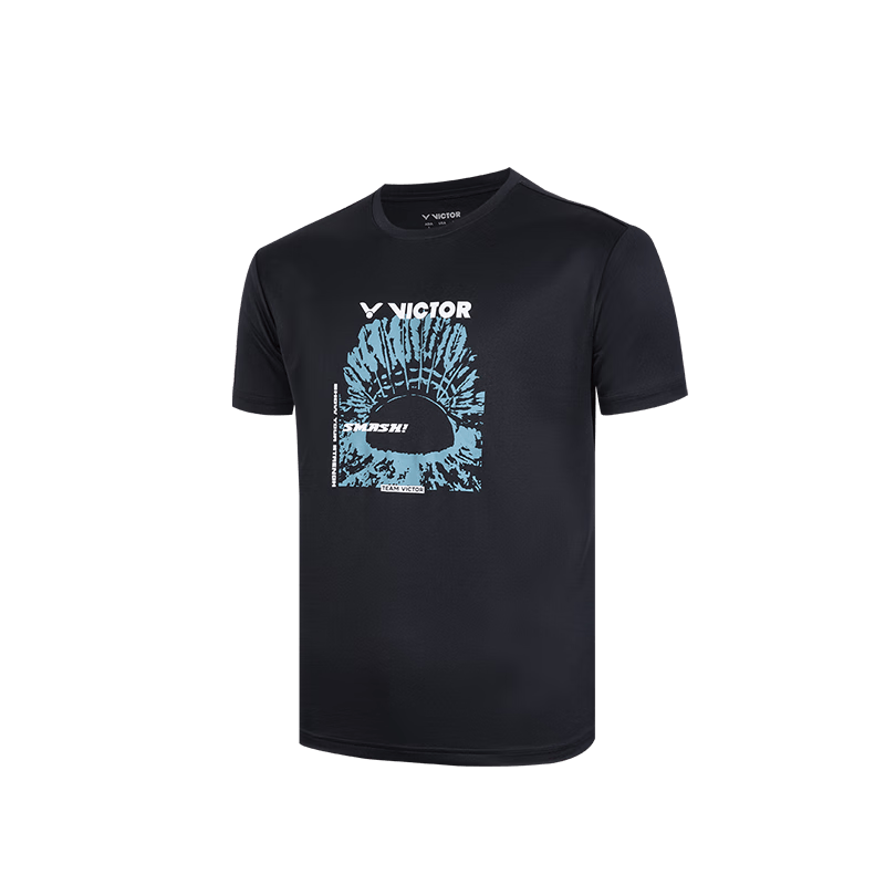 挥洒汗水尽享运动乐趣——威克多羽毛球服T-55009让你成为赛场上的焦点！(图1)