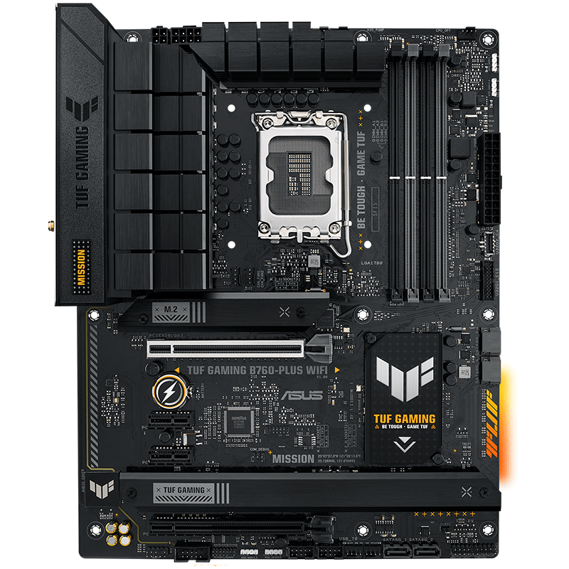 华硕TUFGAMINGB760-PLUSWIFI：极致性能与稳定体验的电竞主板(图1)