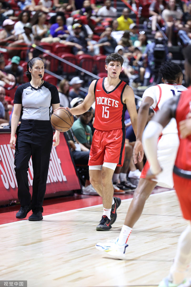 当地时间2024年7月14日,美国,2024nba夏季联赛,休斯顿火箭109-91