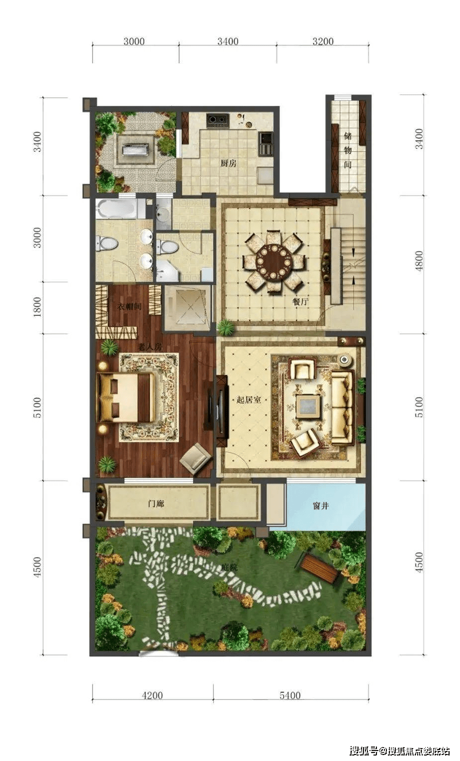 韩建观山源墅户型图片