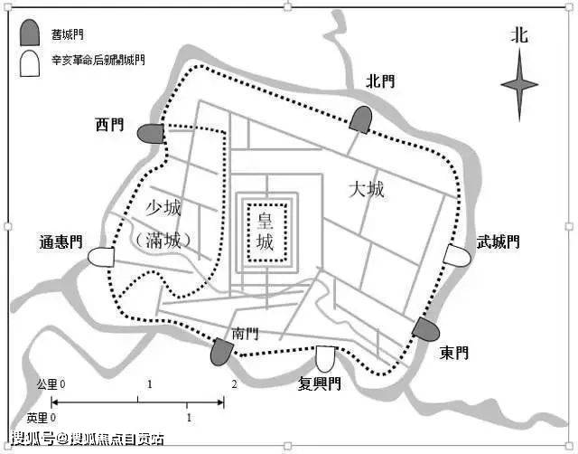 顺化皇城平面图片