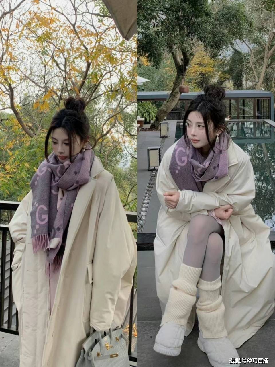 按照这些标准选,精致唯美又能抗风御寒_纯色_印花_黑色