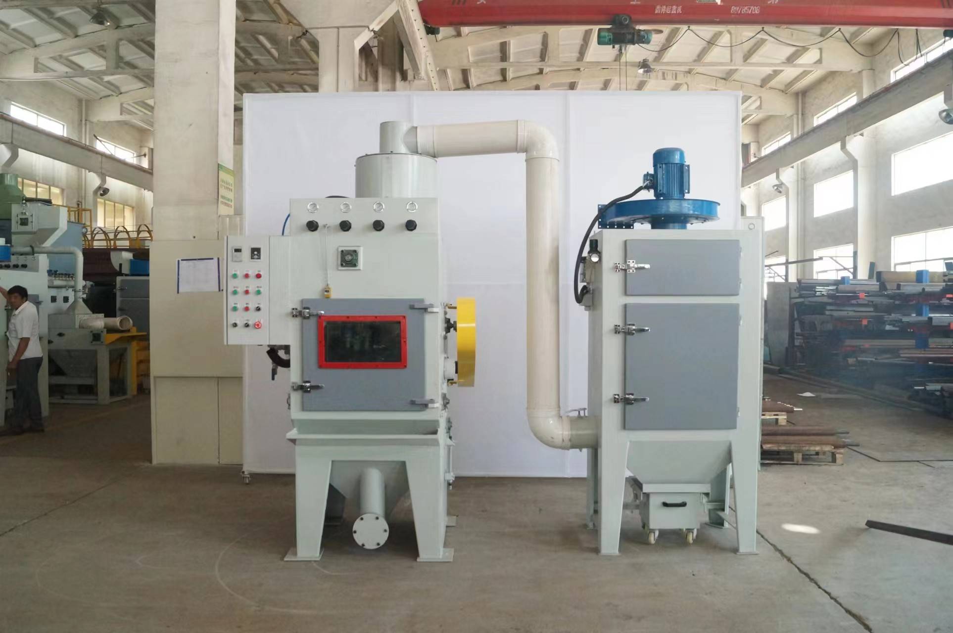 成都汽车零件表面处理喷砂机